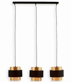 Suspensions|Cocktail Scandinave Suspension triple GOLDLINE