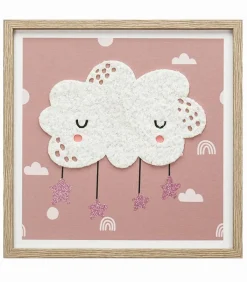 Enfants|Cocktail Scandinave Tableau toile NUAGE
