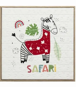 Enfants|Cocktail Scandinave Tableau toile ZÉBRE
