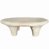 Tables Basses|Cocktail Scandinave Table basse blanche SANTORIN