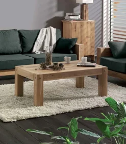 Tables Basses|Cocktail Scandinave Table basse chêne huilé L 120 cm NORWAY