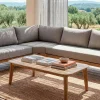 Tables De Jardin|Cocktail Scandinave Table basse de jardin LEROS