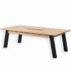 Tables Basses|Cocktail Scandinave Table basse frêne massif brossé OREGON