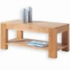 Tables Basses|Cocktail Scandinave Table basse frêne massif HARTFORD