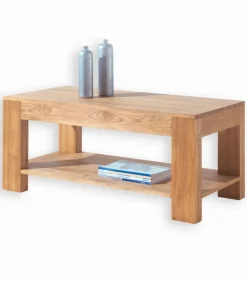 Tables Basses|Cocktail Scandinave Table basse frêne massif HARTFORD