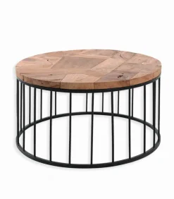 Découvrez Nos Meubles En Teck|Tables Basses|Cocktail Scandinave Table basse ronde teck KANTA