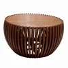 Découvrez Nos Meubles En Teck|Tables Basses|Cocktail Scandinave Table basse ronde teck MORGAN