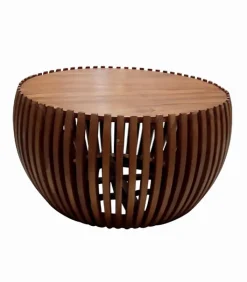 Découvrez Nos Meubles En Teck|Tables Basses|Cocktail Scandinave Table basse ronde teck MORGAN