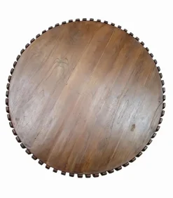 Découvrez Nos Meubles En Teck|Tables Basses|Cocktail Scandinave Table basse ronde teck MORGAN