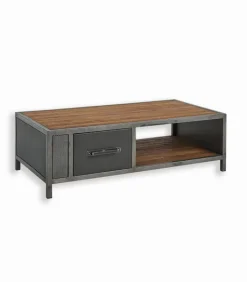 Découvrez Nos Meubles En Teck|Tables Basses|Cocktail Scandinave Table basse teck recycle HEPBURN
