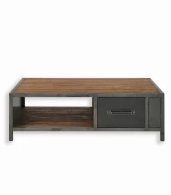 Découvrez Nos Meubles En Teck|Tables Basses|Cocktail Scandinave Table basse teck recycle HEPBURN