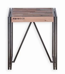 Tables|Cocktail Scandinave Table bistrot bois de bateau SAMBA