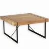 Tables|Cocktail Scandinave Table carrée sapin massif FABRIK