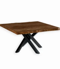 Découvrez Nos Meubles En Teck|Tables|Cocktail Scandinave Table carrée teck massif WILLOW