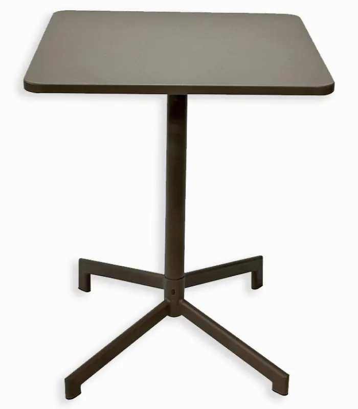 Tables De Jardin|Cocktail Scandinave Table de jardin carrée pliante GARRY