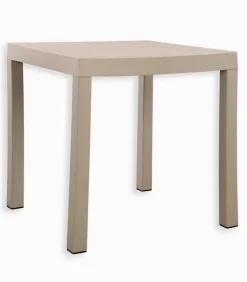 Tables De Jardin|Cocktail Scandinave Table de jardin carrée TESLIN