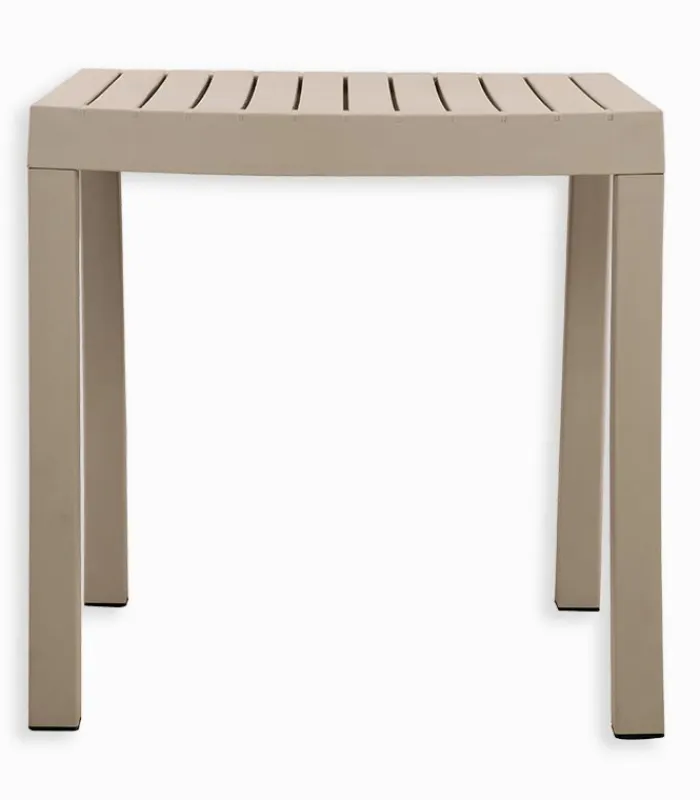 Tables De Jardin|Cocktail Scandinave Table de jardin carrée TESLIN