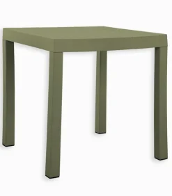 Tables De Jardin|Cocktail Scandinave Table de jardin carrée TESLIN