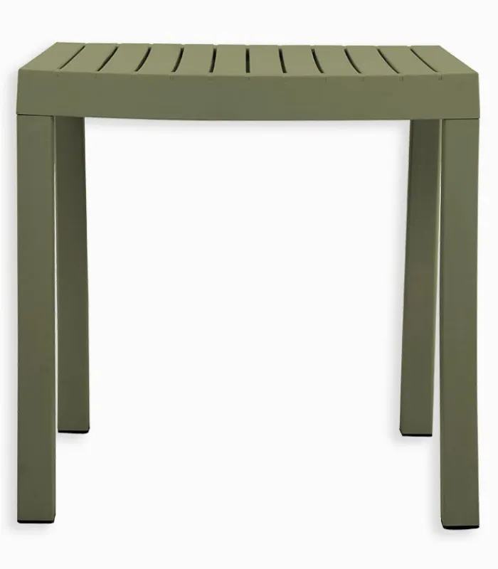 Tables De Jardin|Cocktail Scandinave Table de jardin carrée TESLIN