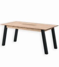 Tables|Cocktail Scandinave Table frêne massif pieds métal OREGON