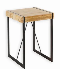 Tables|Cocktail Scandinave Table haute sapin et métal FABRIK