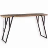 Tables|Cocktail Scandinave Table haute sapin massif et métal WESTMOUNT