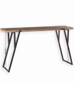 Tables|Cocktail Scandinave Table haute sapin massif et métal WESTMOUNT