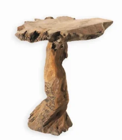 Découvrez Nos Meubles En Teck|Tables|Cocktail Scandinave Table haute TECK RACINE