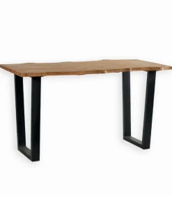 Découvrez Nos Meubles En Teck|Tables|Cocktail Scandinave Table haute teck recyclé TREE
