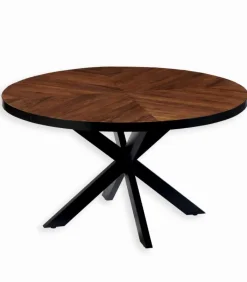 Découvrez Nos Meubles En Teck|Tables|Cocktail Scandinave Table ronde teck RAMA