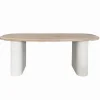 Tables|Cocktail Scandinave Table sapin et MDF blanc SANTORIN
