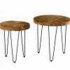 Découvrez Nos Meubles En Teck|Tables Basses|Cocktail Scandinave Tables basses gigogne teck Costa