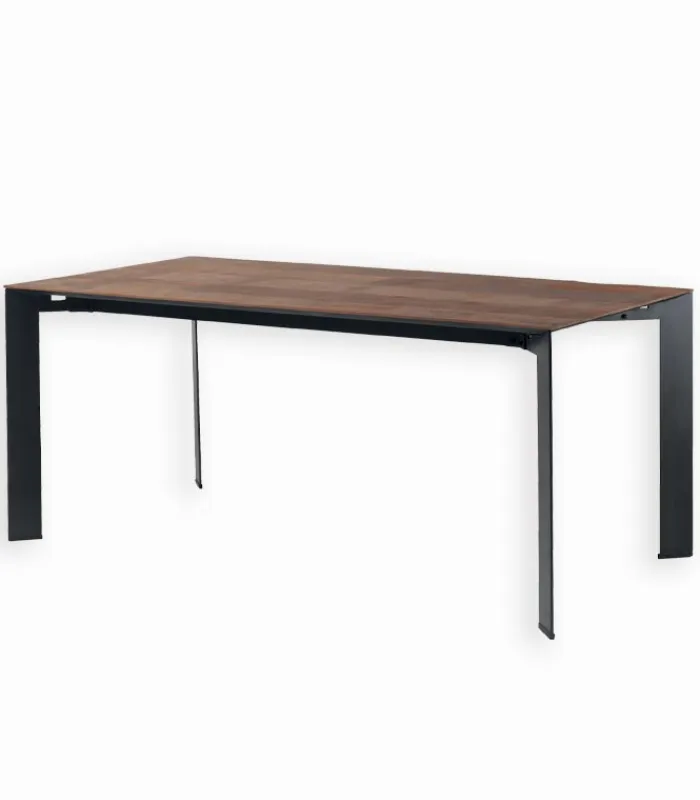 Découvrez Nos Meubles En Teck|Tables|Cocktail Scandinave Table teck recyclé pieds métal VALMO