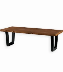 Découvrez Nos Meubles En Teck|Tables|Cocktail Scandinave Table teck recyclé pieds métal WOOD