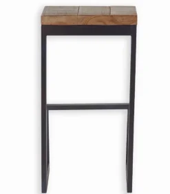 Chaises De Bar|Chaises De Bar|Cocktail Scandinave Tabouret haut métal et bois WESTMOUNT