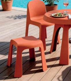 Fauteuils & Chaises De Jardin|Cocktail Scandinave Tabouret MILOS