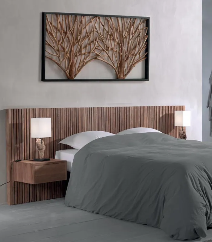 Découvrez Nos Meubles En Teck|Têtes De Lit|Cocktail Scandinave Tête de lit teck recyclé SWIFT
