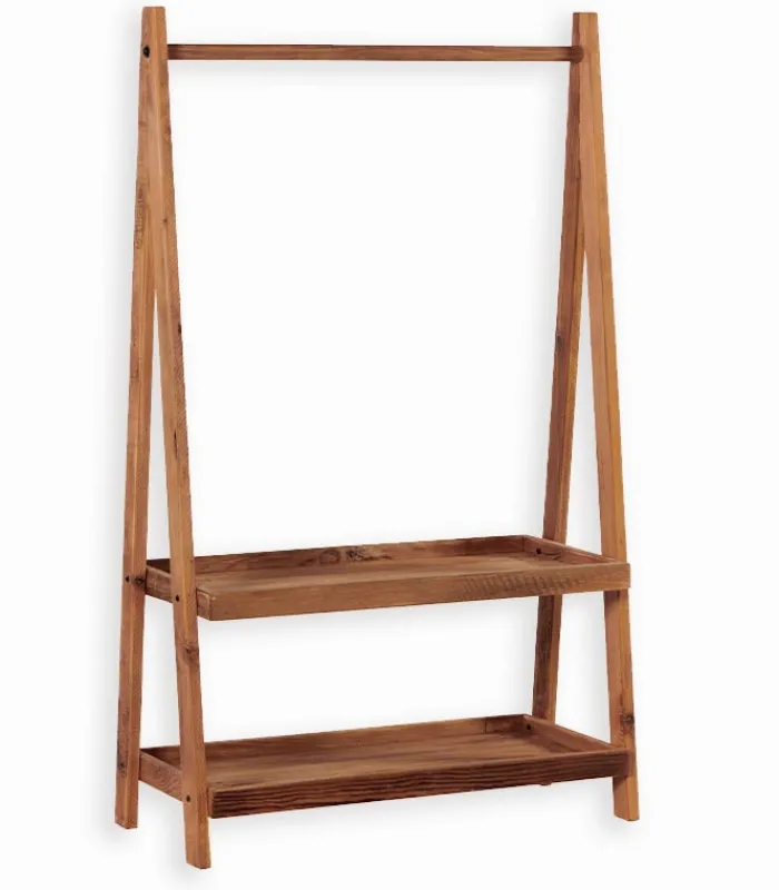 Etagères & Bibliothèques|Cocktail Scandinave Vestiaire en pin recyclé PATTI