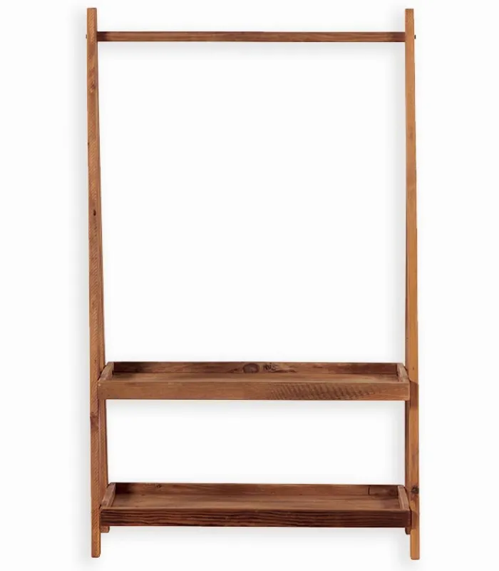 Etagères & Bibliothèques|Cocktail Scandinave Vestiaire en pin recyclé PATTI
