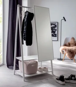 Etagères & Bibliothèques|Cocktail Scandinave Vestiaire pin massif blanchi IPSO